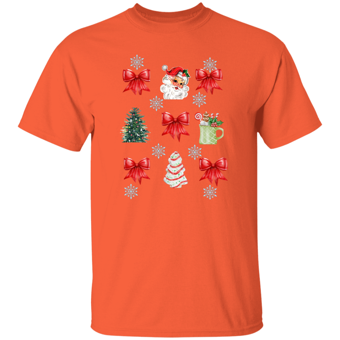 Christmas Coquette Bow T-Shirt| Sweatshirt