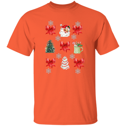 Christmas Coquette Bow T-Shirt| Sweatshirt