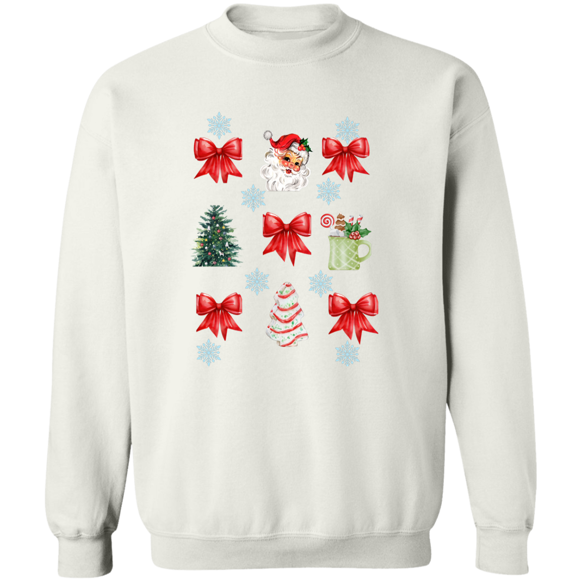 Christmas Coquette Bow T-Shirt| Sweatshirt
