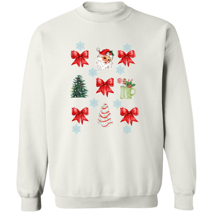 Christmas Coquette Bow T-Shirt| Sweatshirt