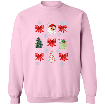 Christmas Coquette Bow T-Shirt| Sweatshirt
