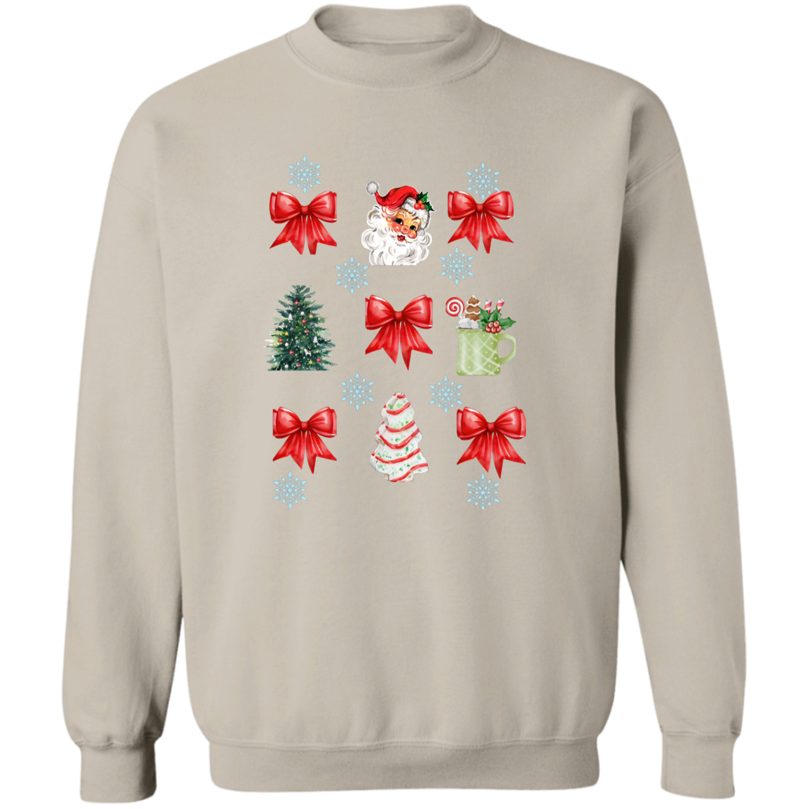 Christmas Coquette Bow T-Shirt| Sweatshirt